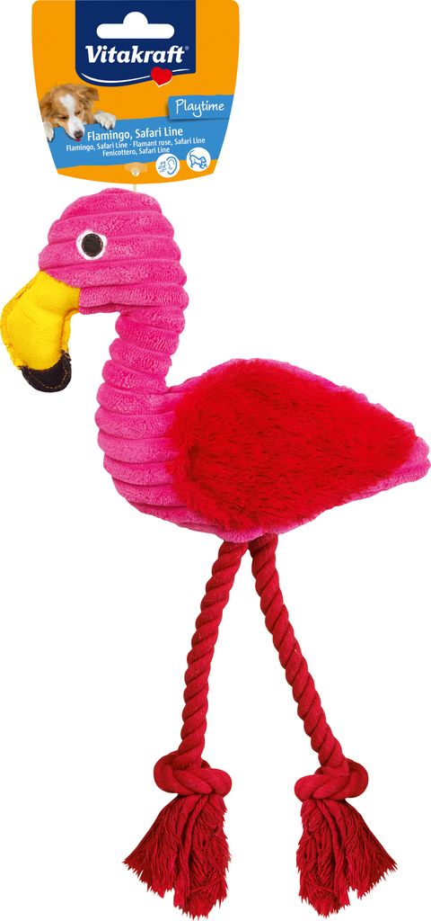 Vitakraft For You Flamingo - Hundespielzeug; 1 Stück