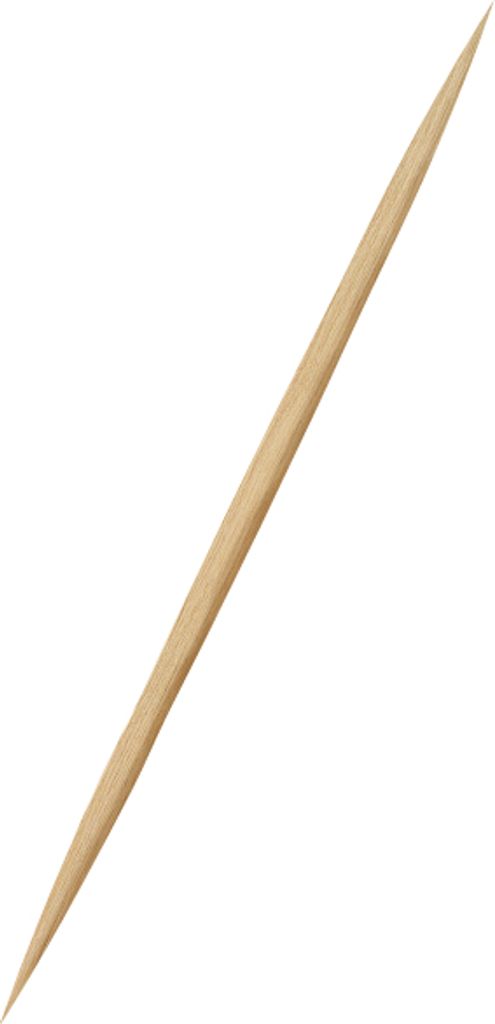 1000 Holz-Zahnstocher 65 mm