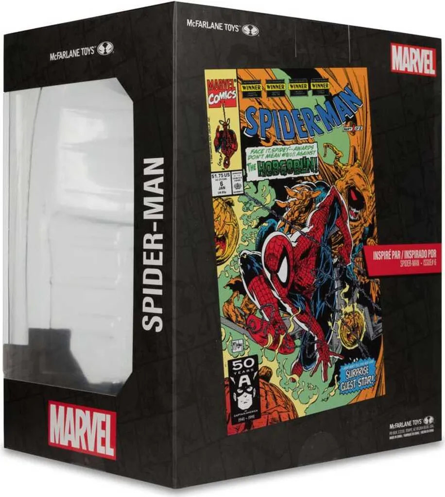 Miniature Marvel Spider-Man PVC 9cm #6 - Statue Iron Studios 1/10 - 7