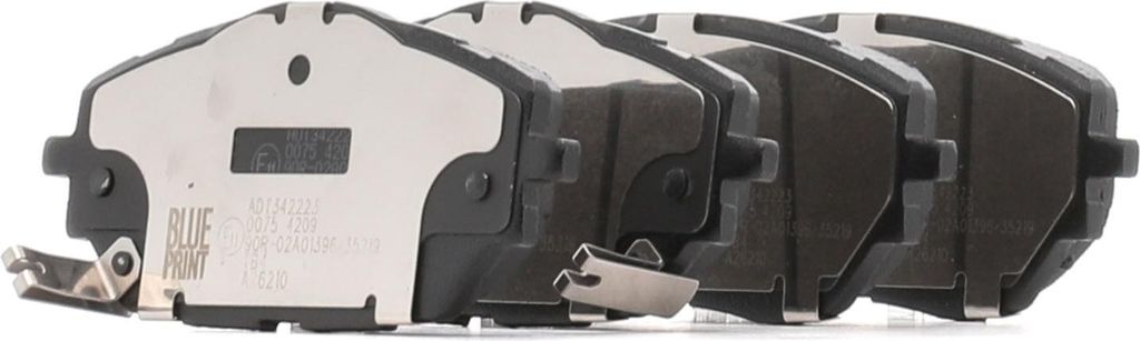 Bremsbelagsatz, Scheibenbremse BLUE PRINT ADT342223
