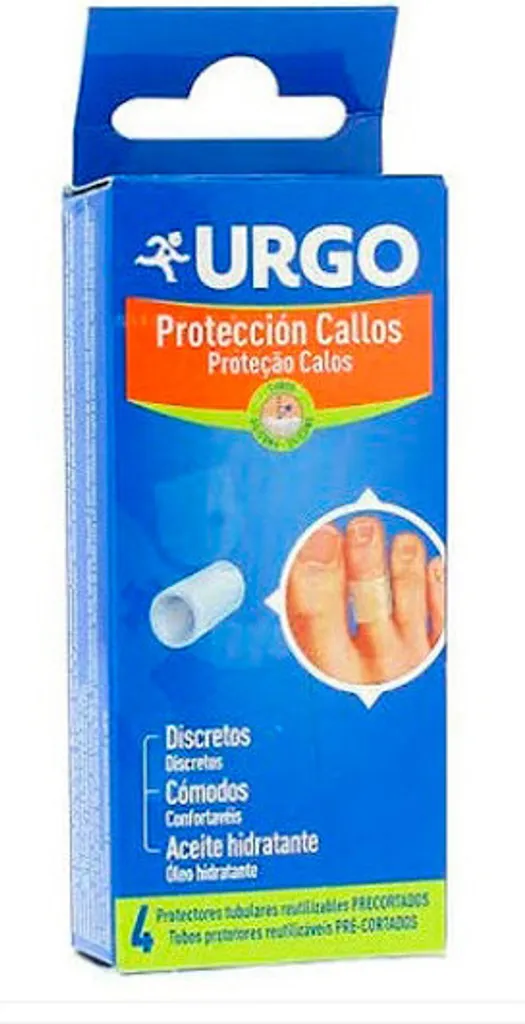 Protezione Calli Urgo 4 Digitubes Silicone - Kit Salva-Piedi Sport