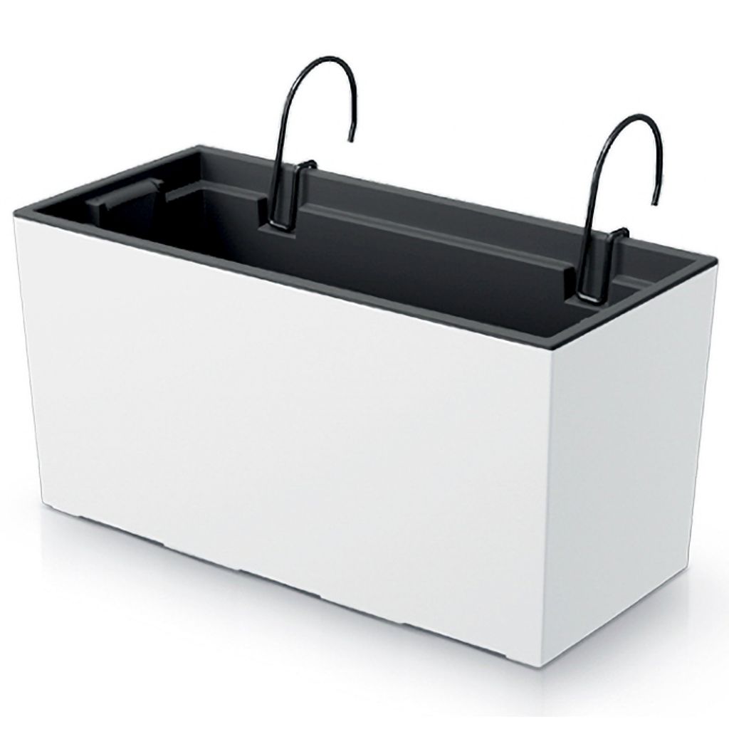 Prosperplast Blumenkasten URBI CASE W Weiß 39,5 cm