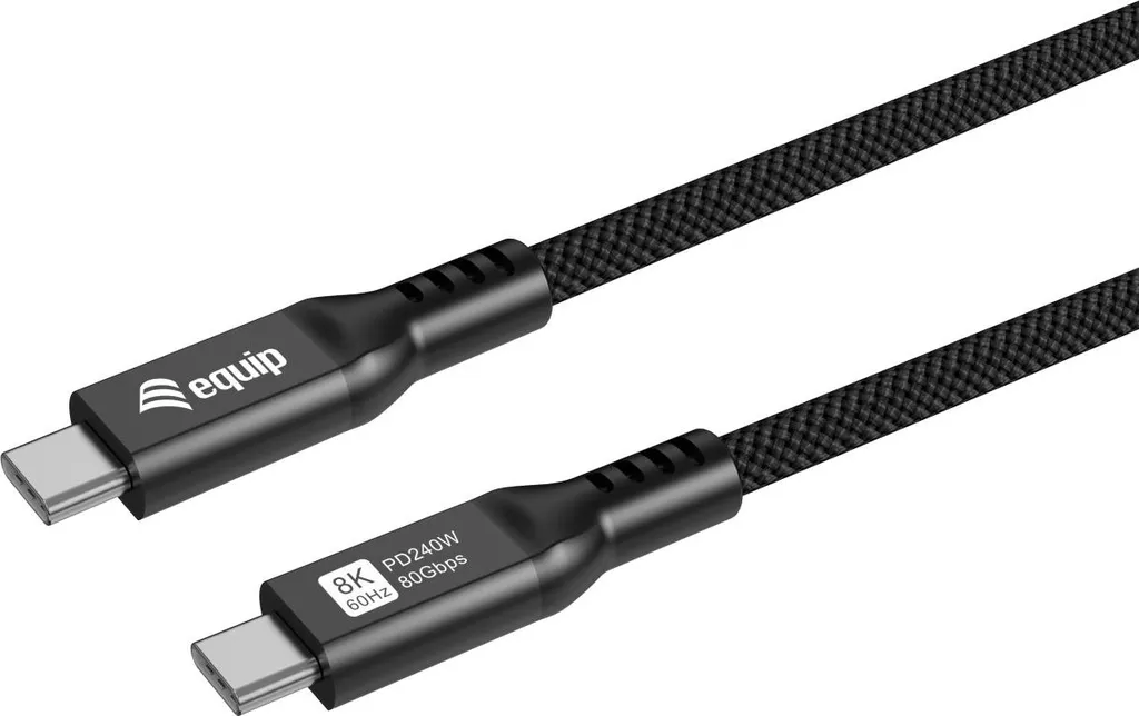 Câble USB4 2m 80Gbps : Fini les transferts lents - Charge PD 240W et Vidéo 8K