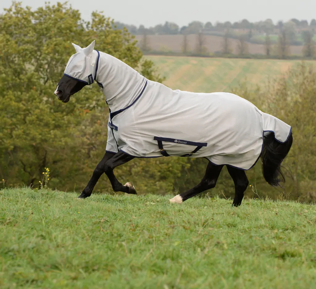 Bucas Freedom Coperta Antimosche 115 Argento - Comfort e Protezione