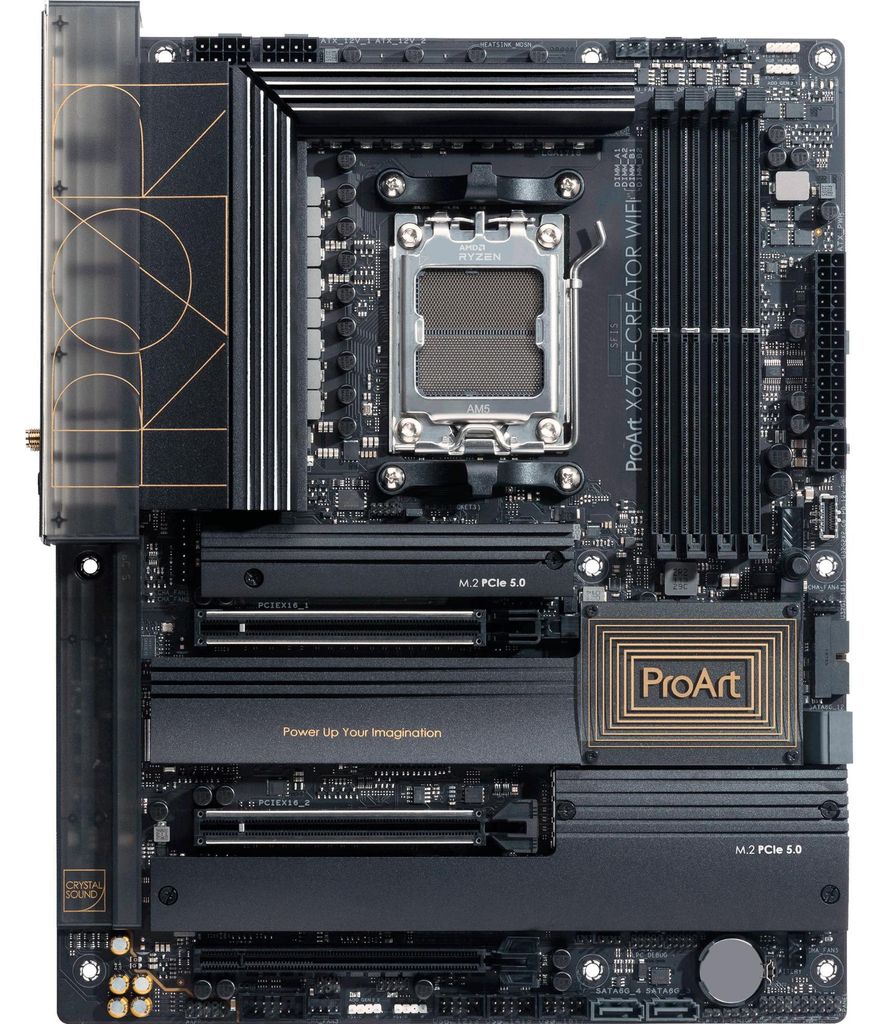 ASUS ProArt X670E-CREATOR WIFI AMD X670 Socket AM5 ATX Image du produit 