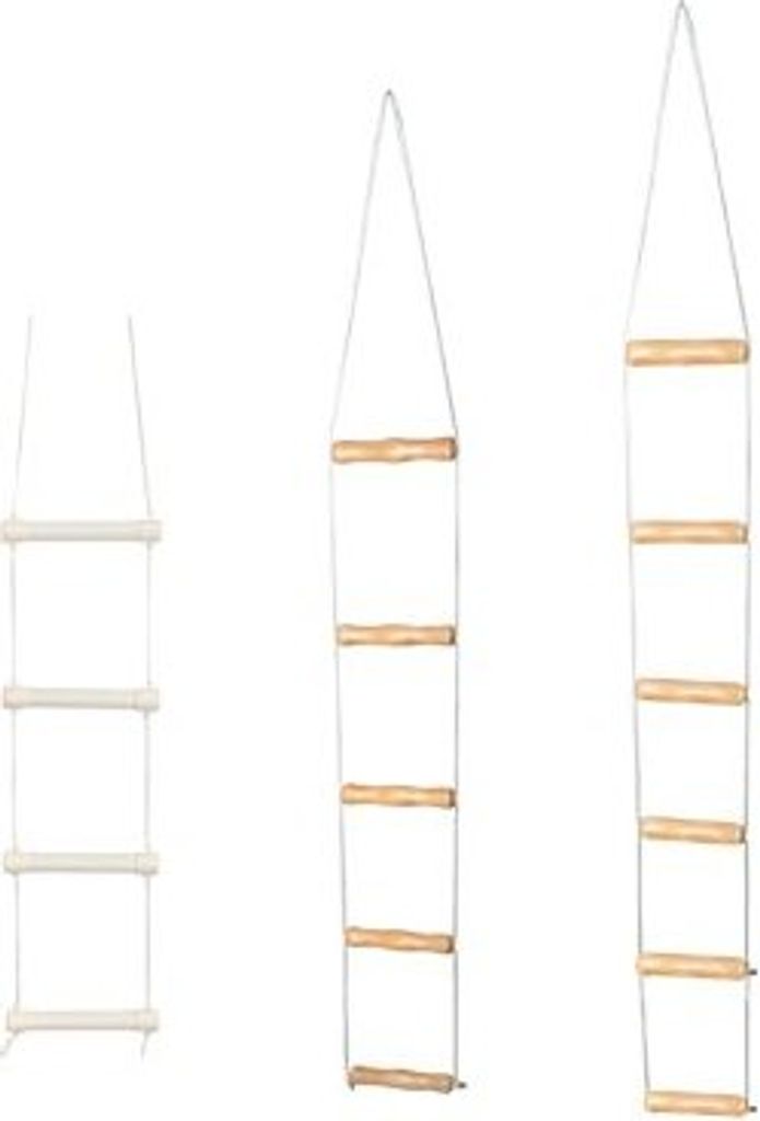 Echelle de lit,6 poignées en bois env.,160cm(Sundo), Image du produit 