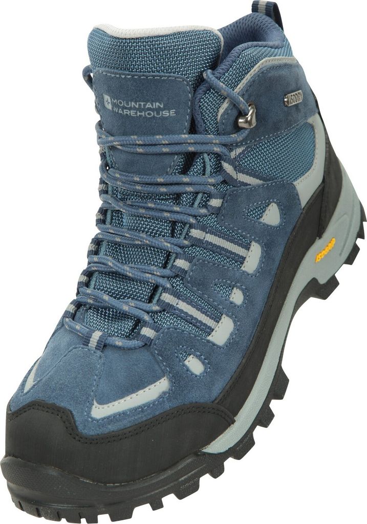 Mountain Warehouse - Damen Wanderstiefel "Gale Extreme", Wildleder MW1616 (37 EU) (Blau)
