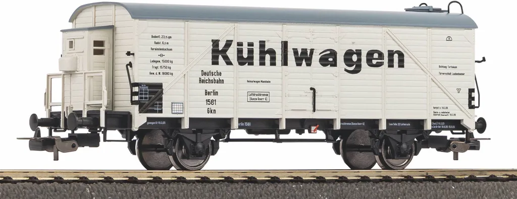Wagon Couvert Piko 24505 Gkn Berlin avec Détails Époque II DRG HO