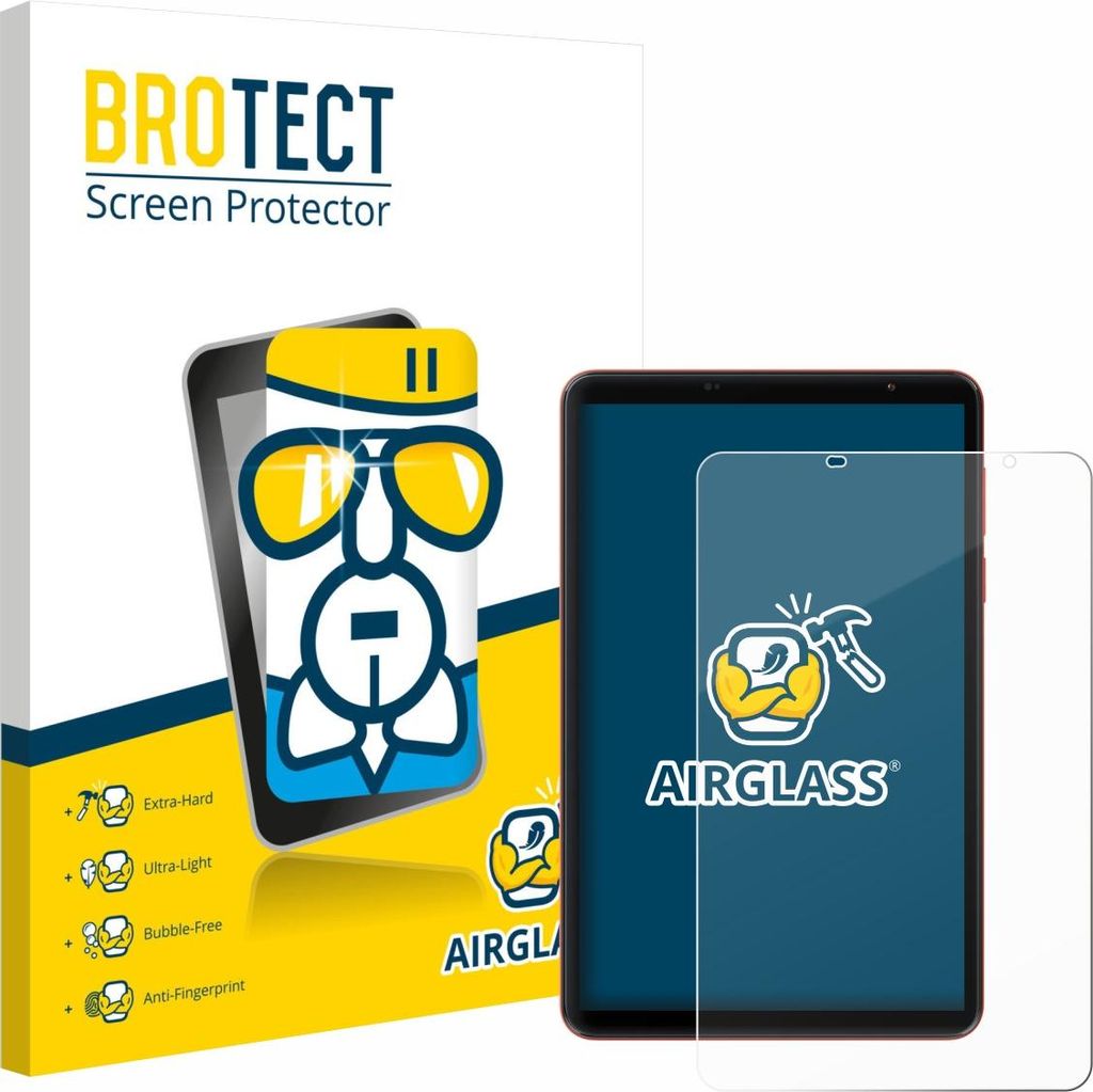BROTECT Schutzglas für Blackview Zeno 1 8" Schutzfolie Panzer Folie Glas Display Schutz klar