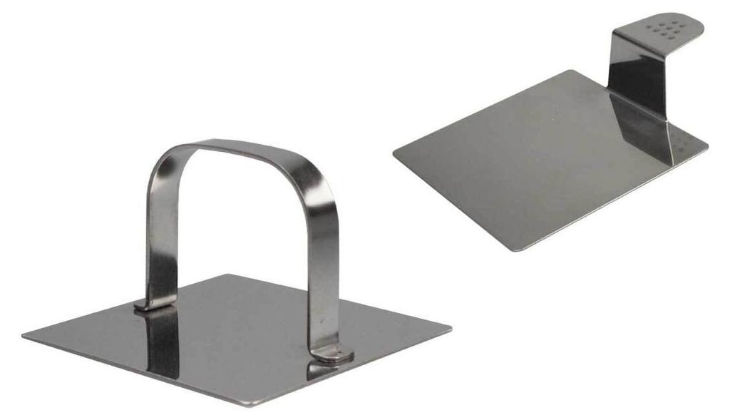 Dessert- und Speisering Set Quadrat Dessertringe