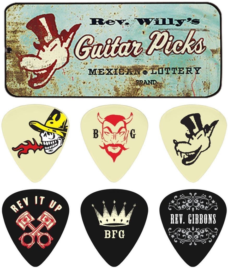 Dunlop RWT03H Reverend Willy Plektrum