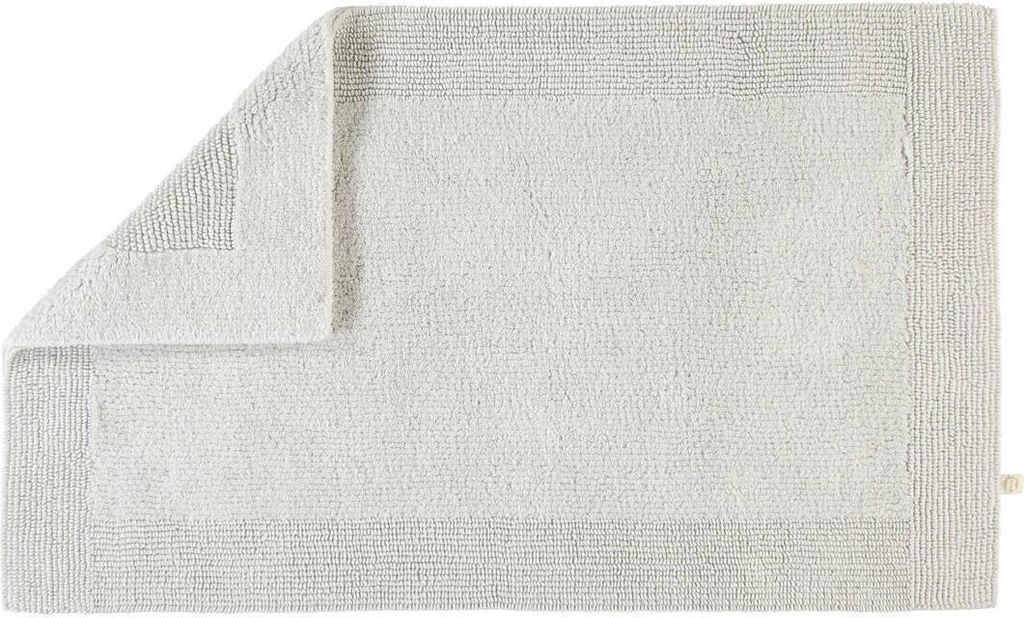Rhomtuft Badteppich Prestige eckig 50 x 75 cm Farbe perlgrau