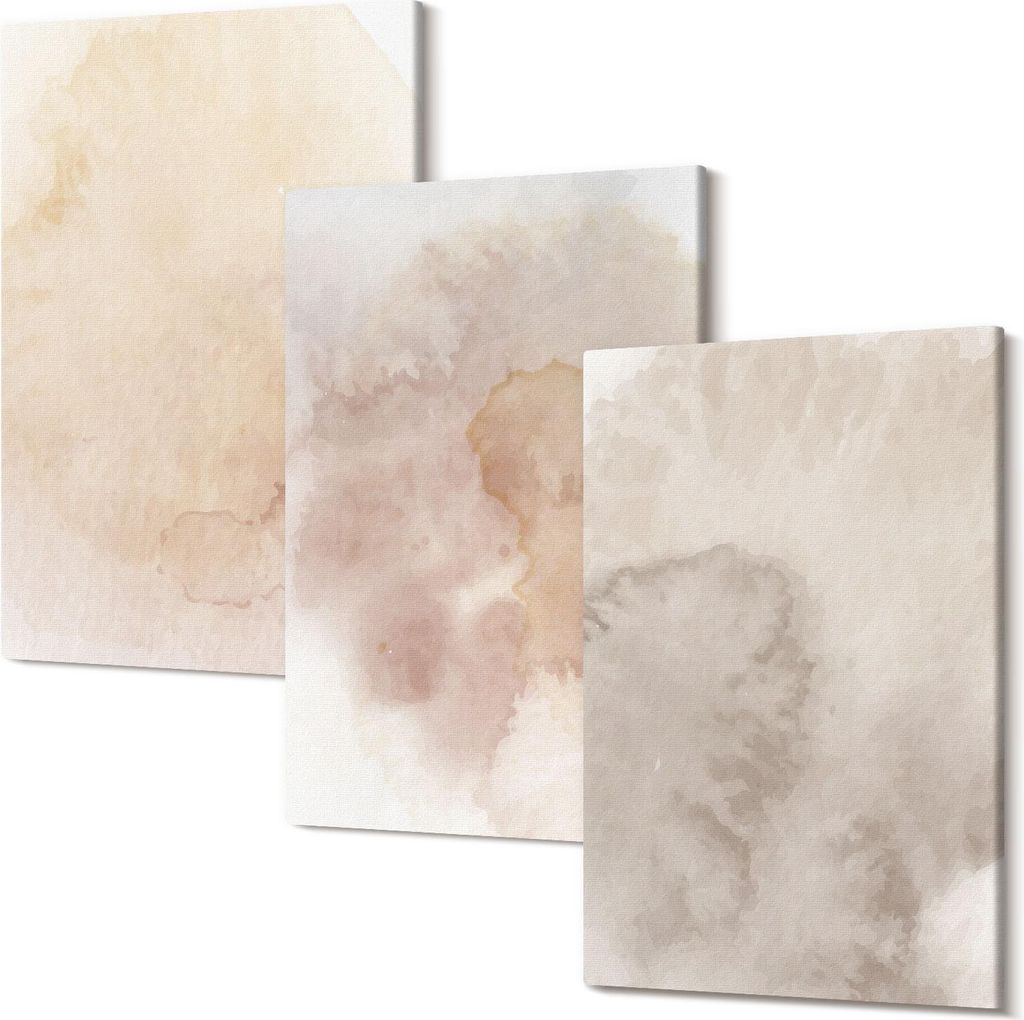 Leinwandbild – Wandbild – Leinwandbilder – Kunstdruck – Polycanvas – Modern – Mehrteilig – 3-Teilig Set – Hochwertig – Geruchslos...