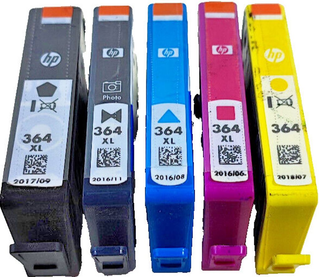 5x HP Nr. 364XL 364 XL Set Photosmart Premium N9J74AE + Produktbild 2