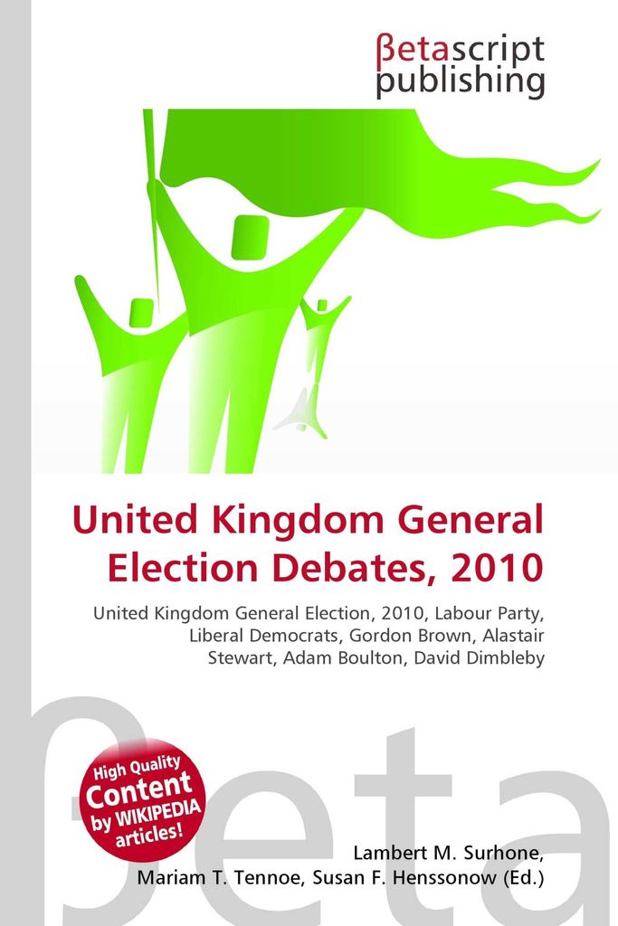 United Kingdom General Election Debates, 2010