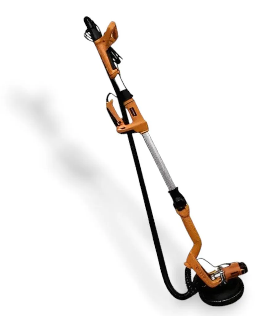 Ponceuse murale 750W manche réglable 1,70m avec tête pivotante 225mm