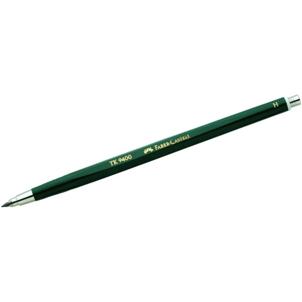 Porte-mine TK 9400 Faber-Castell 2mm H avec corps hexagonal ergonomique vert