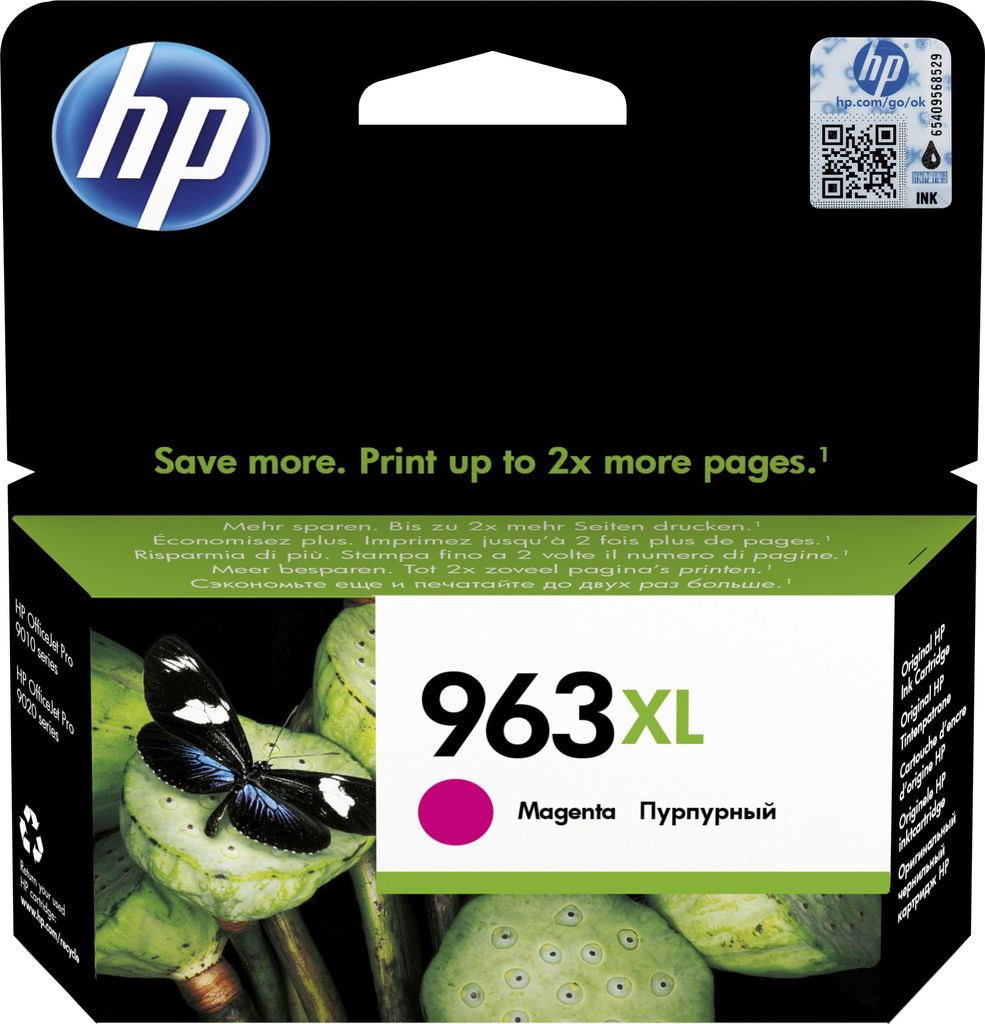 HP Tinte 3JA28AE 963XL Magenta Produktbild 
