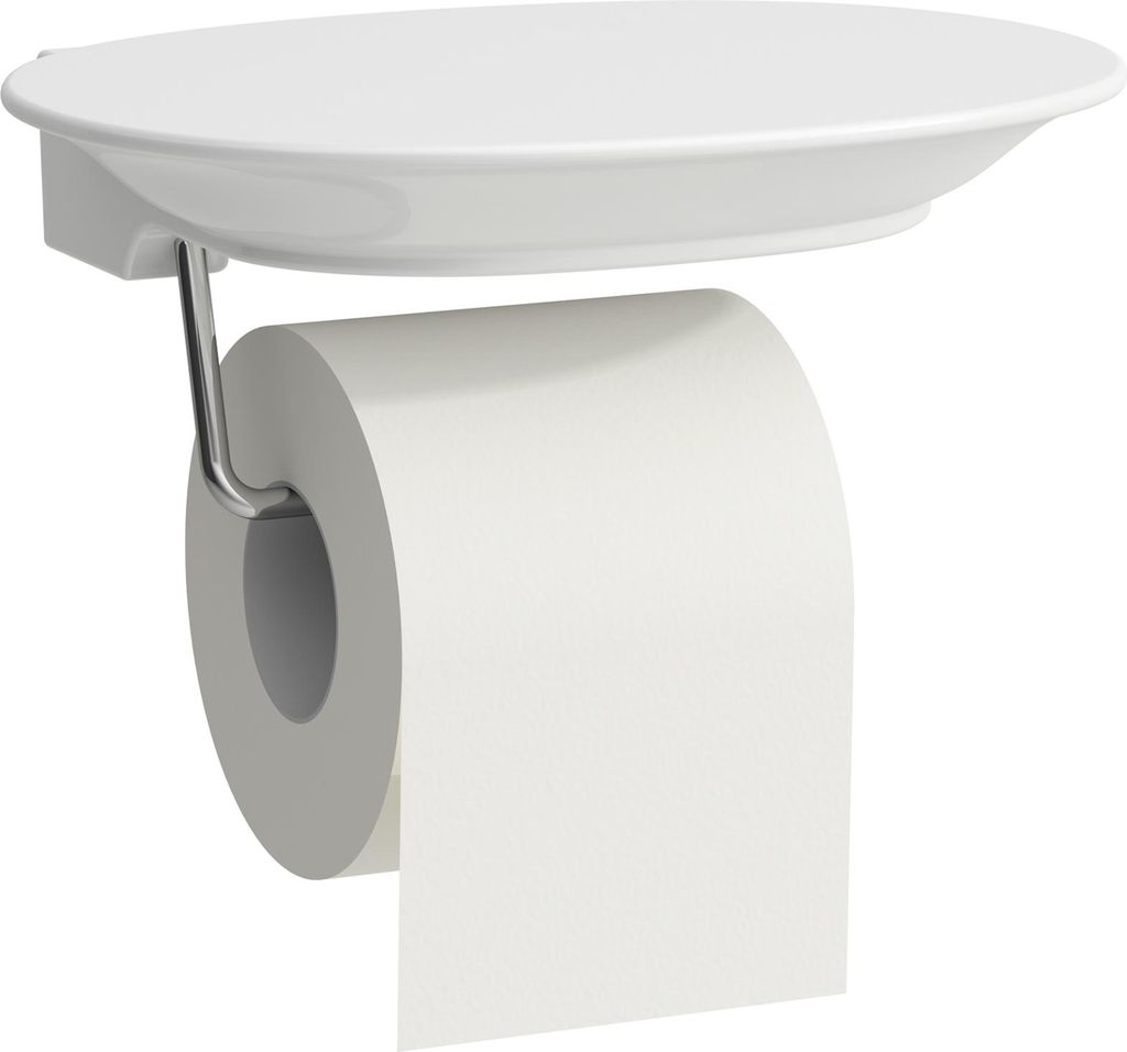 LAUFEN The New Classic Toilettenpapierhalter, Saphirkeramik, H8738537660001