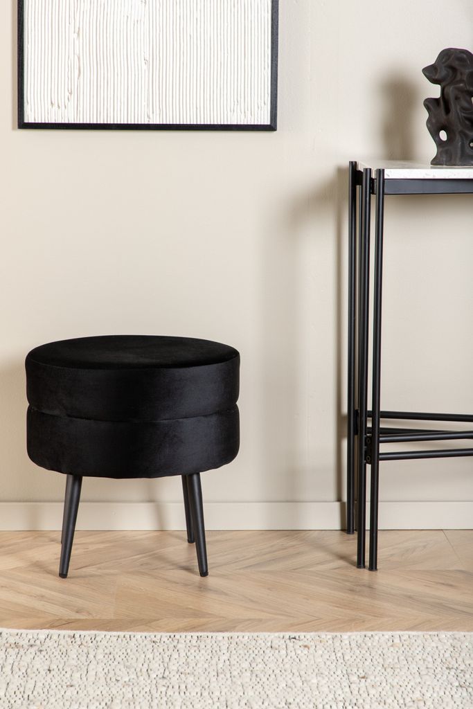 Venture Home Sitzpuff Pot Schwarz