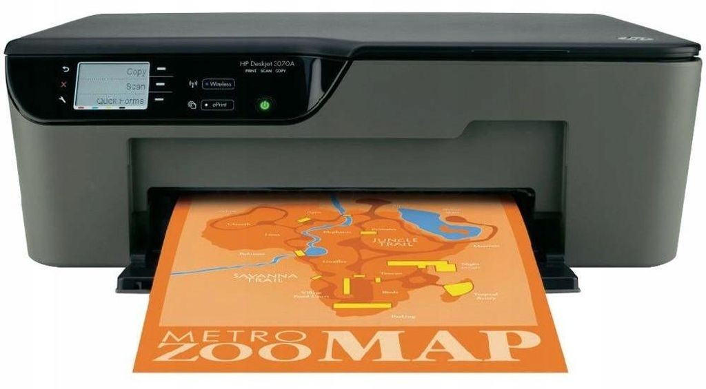 HP 3070A Multifunktionsdrucker-Drucken, Scannen, Kopieren, Produktbild 