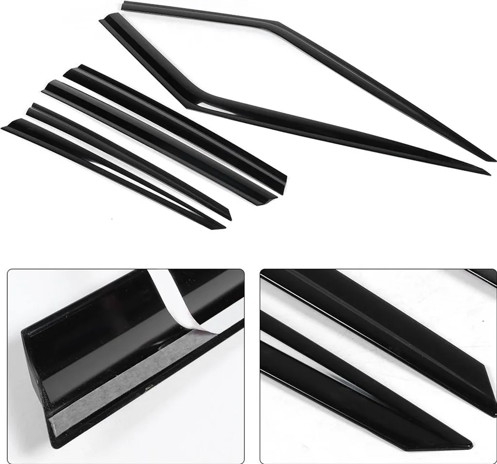 Caches de Ventilation Latéraux ABS Noir pour Range Rover Sport 6 Pièces
