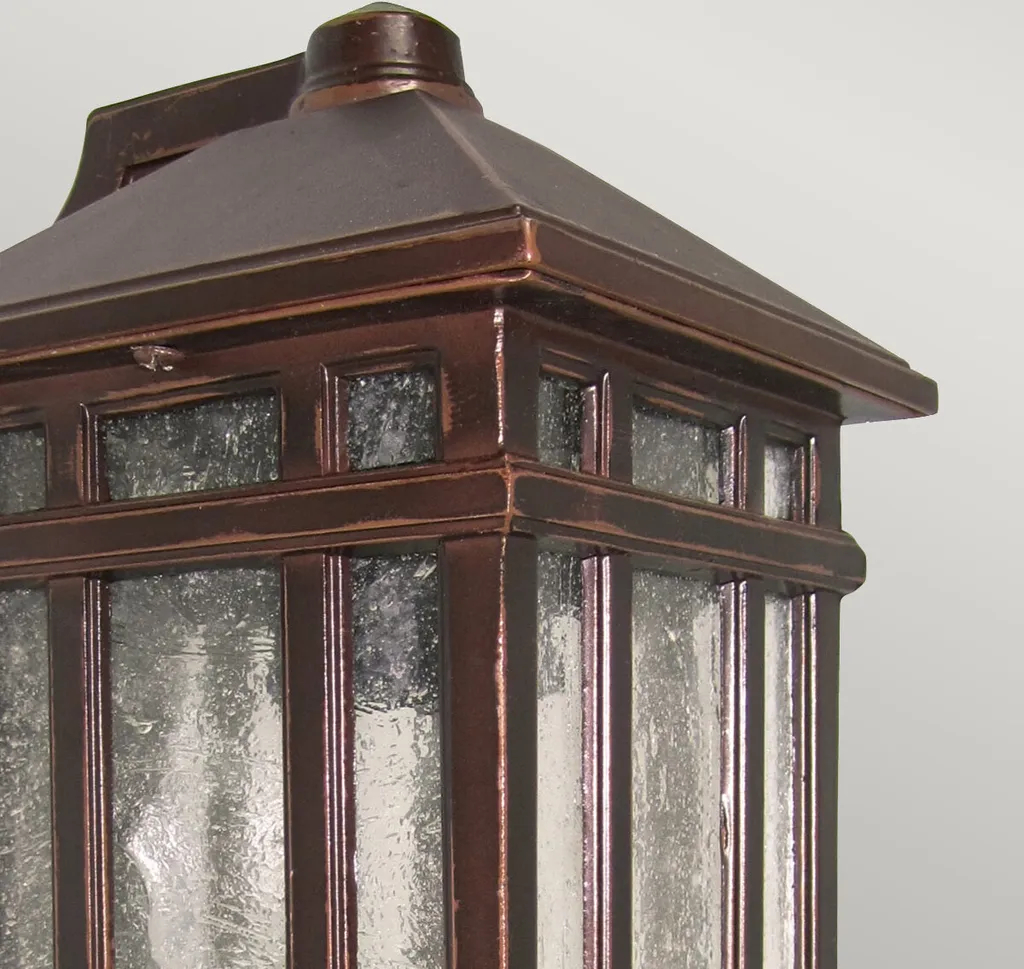 Éclairage extérieur durable bronze antique E27 contre corrosion Garden Zone