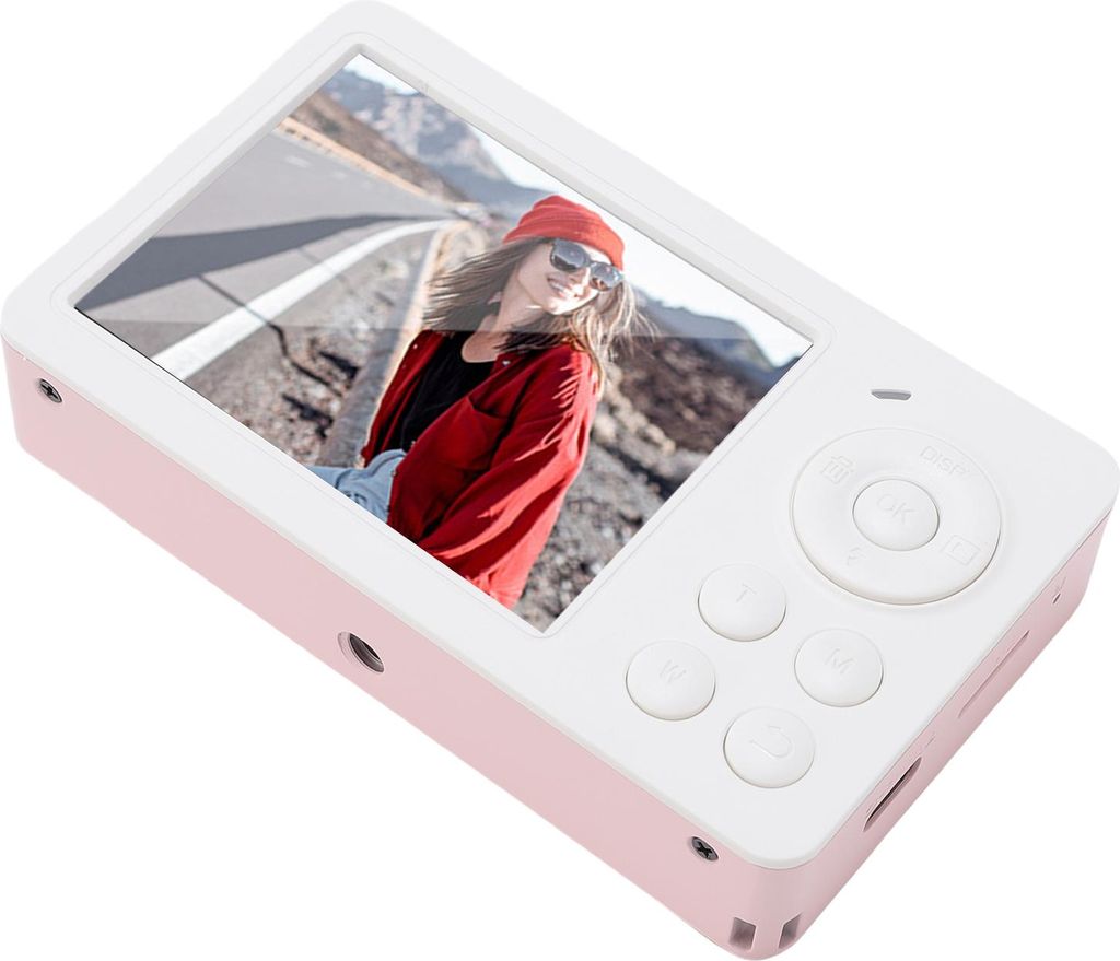 Digitalkamera 4K 50 MP 2,8-Zoll-Bildschirm Autofokus 16-facher Zoom mit mehreren Filtern Fülllicht für Campus Roseate