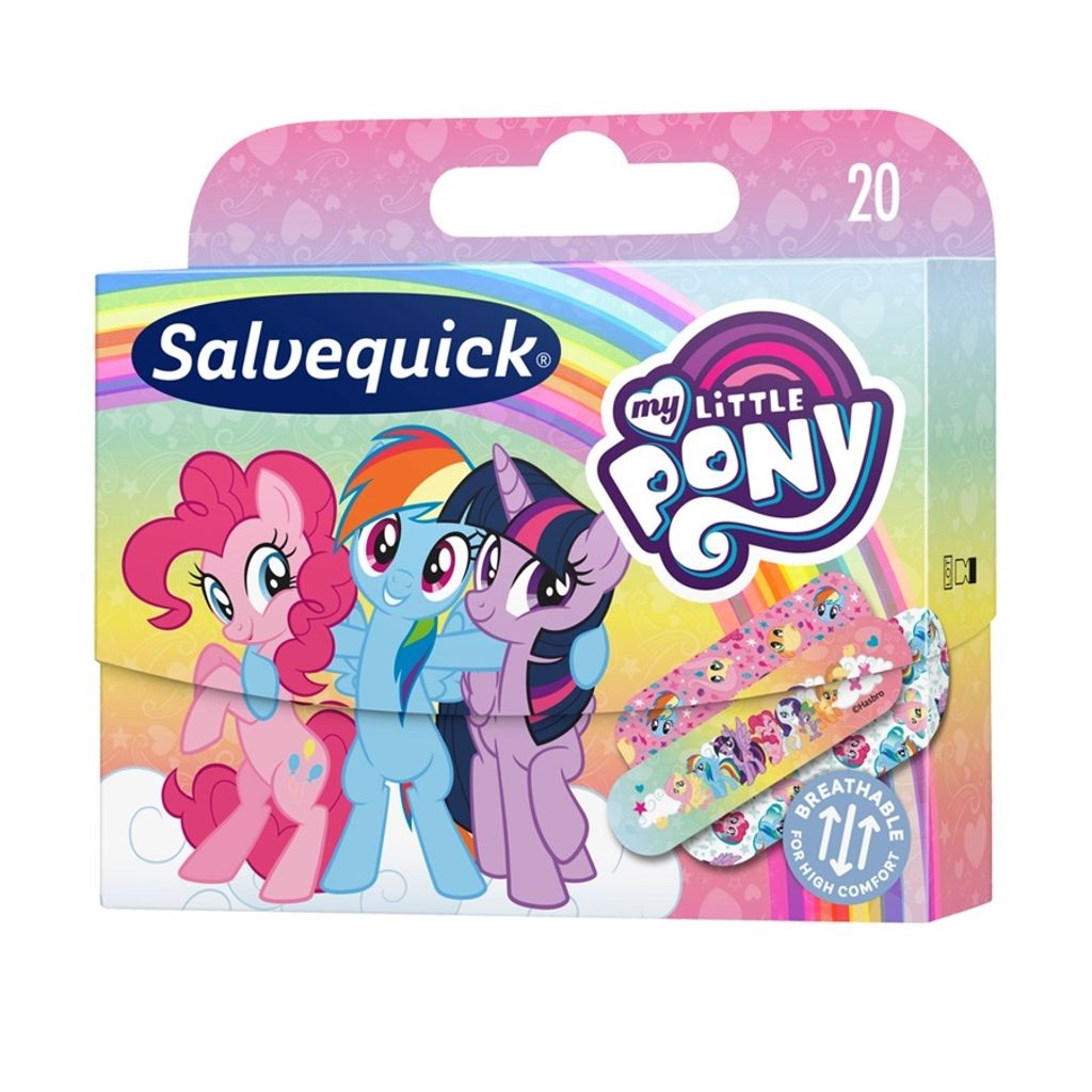 Salvequick Pflaster My Little Pony 20 Stück Produktbild 