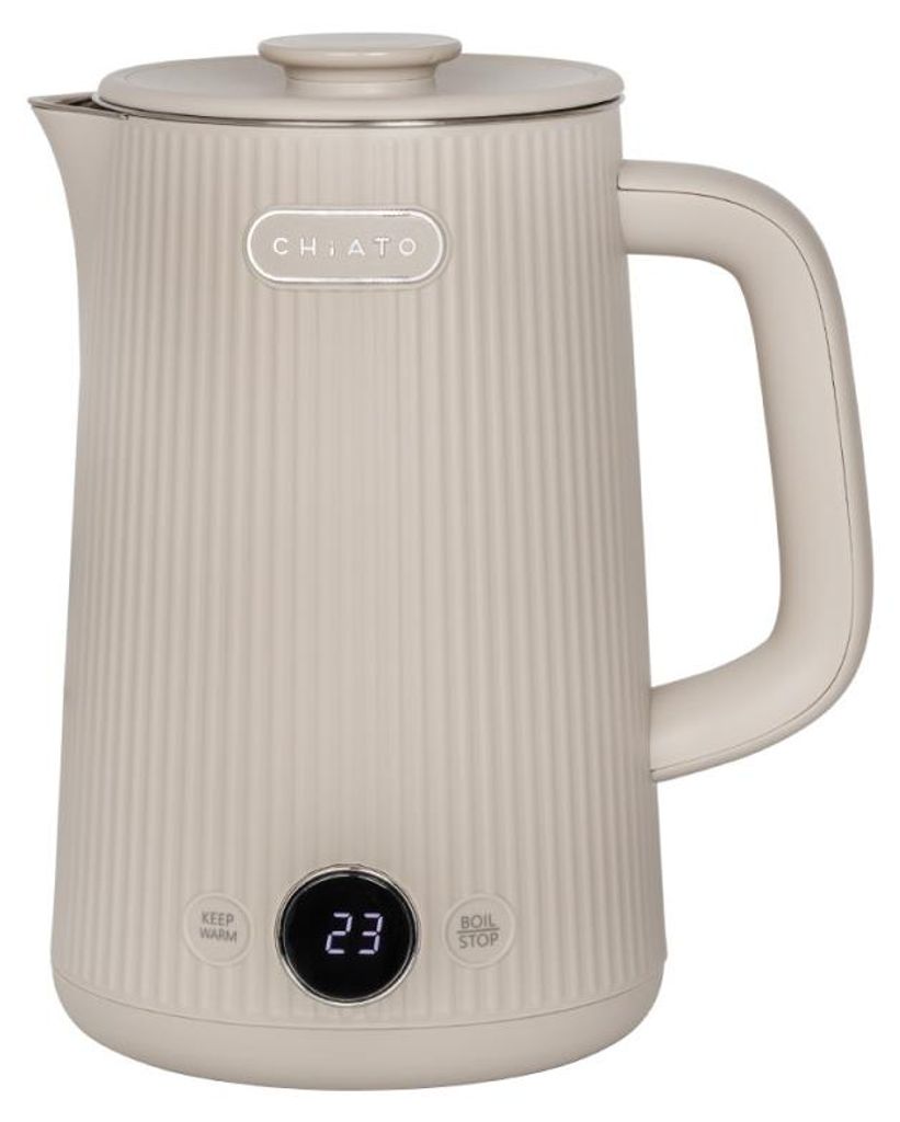 Rýchlovarná kanvica CHiATO heatPLAY Groove, 1,7 l – svetlo Obrázok produktu 