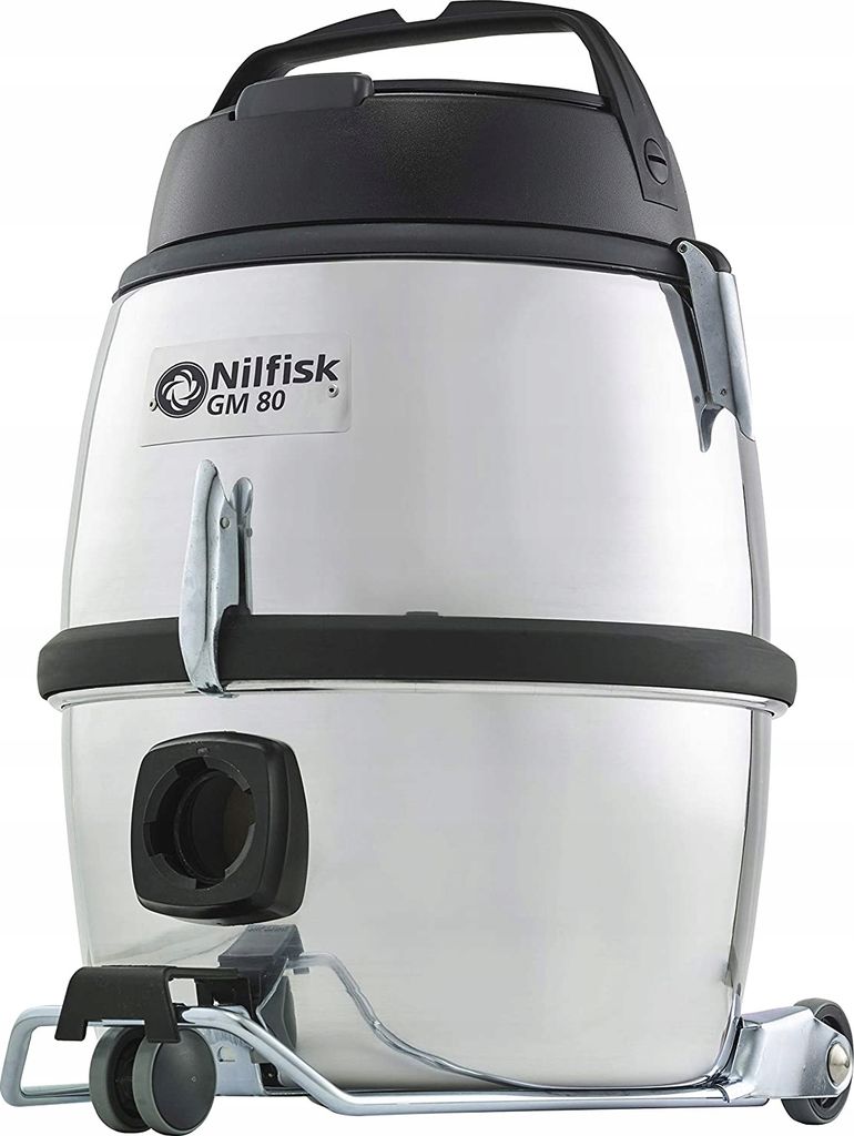 Aspirateur à cuve avec ou sans sac 79db noir/argent - Image du produit 