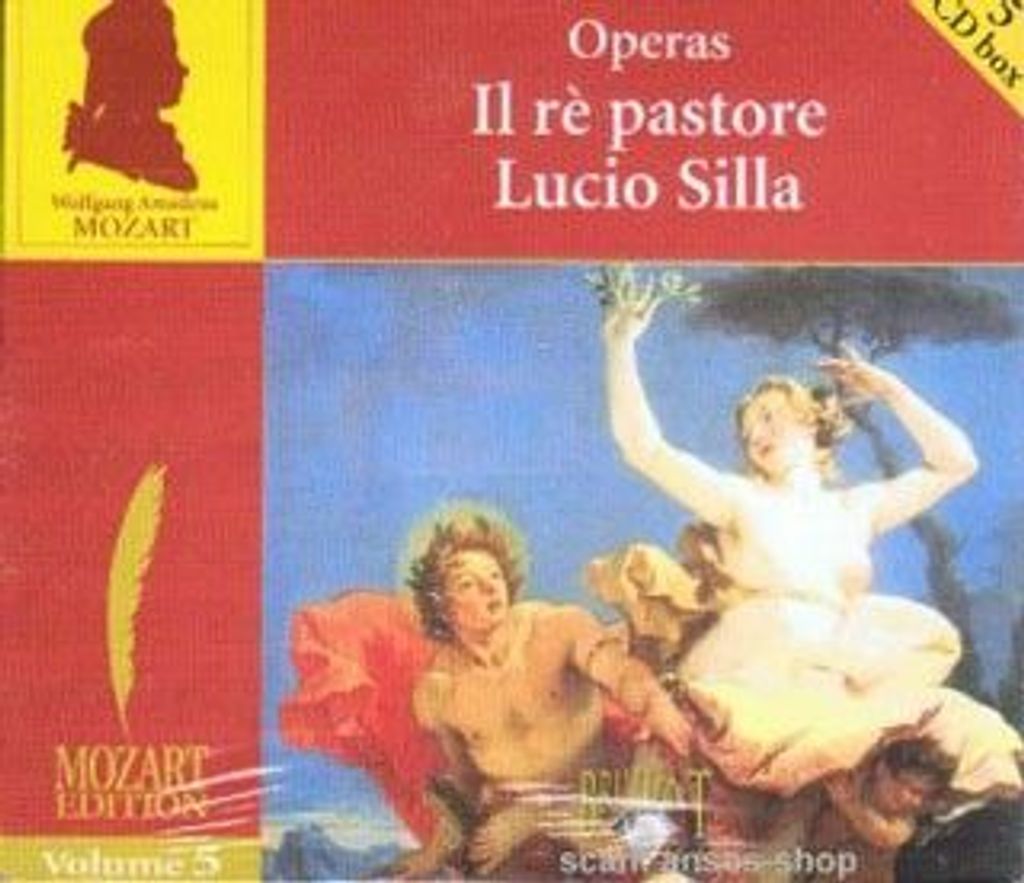 Mozart - Il Rè Pastore - Lucio Silla - 5 CD