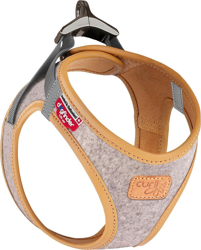 Curli Alpine curli Clasp Vest Geschirr Light Gray XS Produktbild 