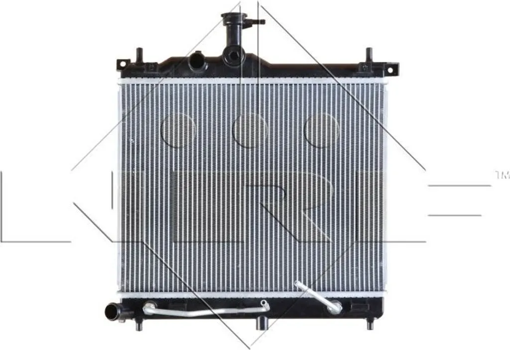Radiateur NRF 58425 pour Hyundai i10 PA - Référence OE 253100X050