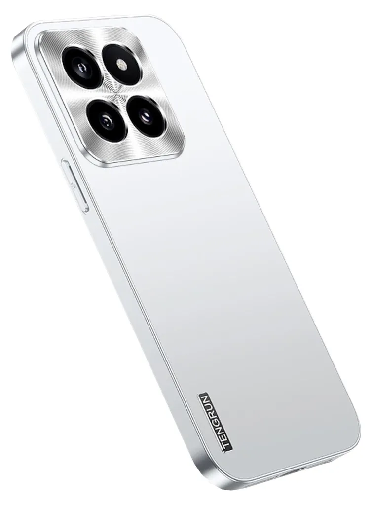 Custodia Metallo Xiaomi 14 Argento Opaco | Protezione Premium Design