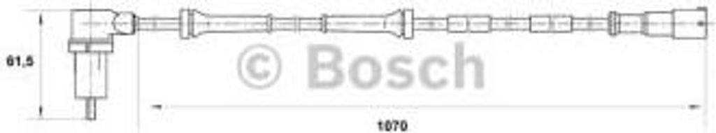 Herth+Buss Jakoparts Sensor, Raddrehzahl Vorderachse J5910901