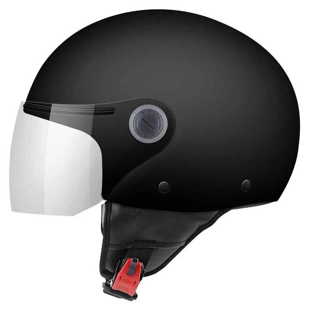 Mt Helmets Street S Pure Jethelm Schwarz XS Schwarz XS