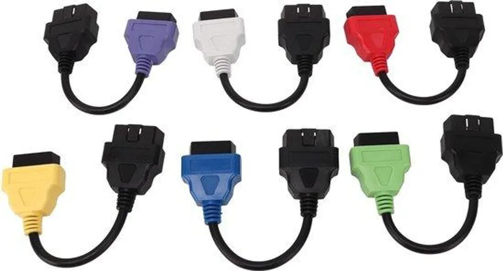 Kit 6 câbles d'adaptation ECU diagnostic OBD2 pour véhicules sensibles
