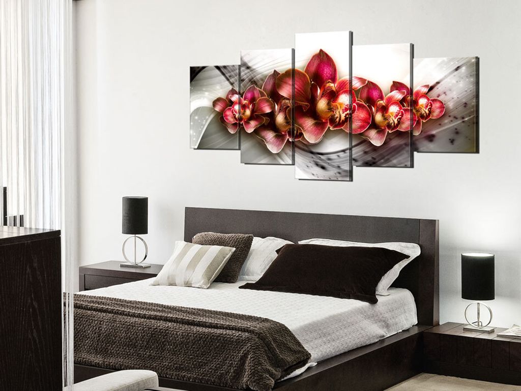 Akustikbild Blumen 200x100 cm Bilder Akustikschaum Produktbild 