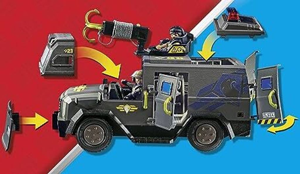Terénne vozidlo  City Action SWAT Obrázok produktu 18