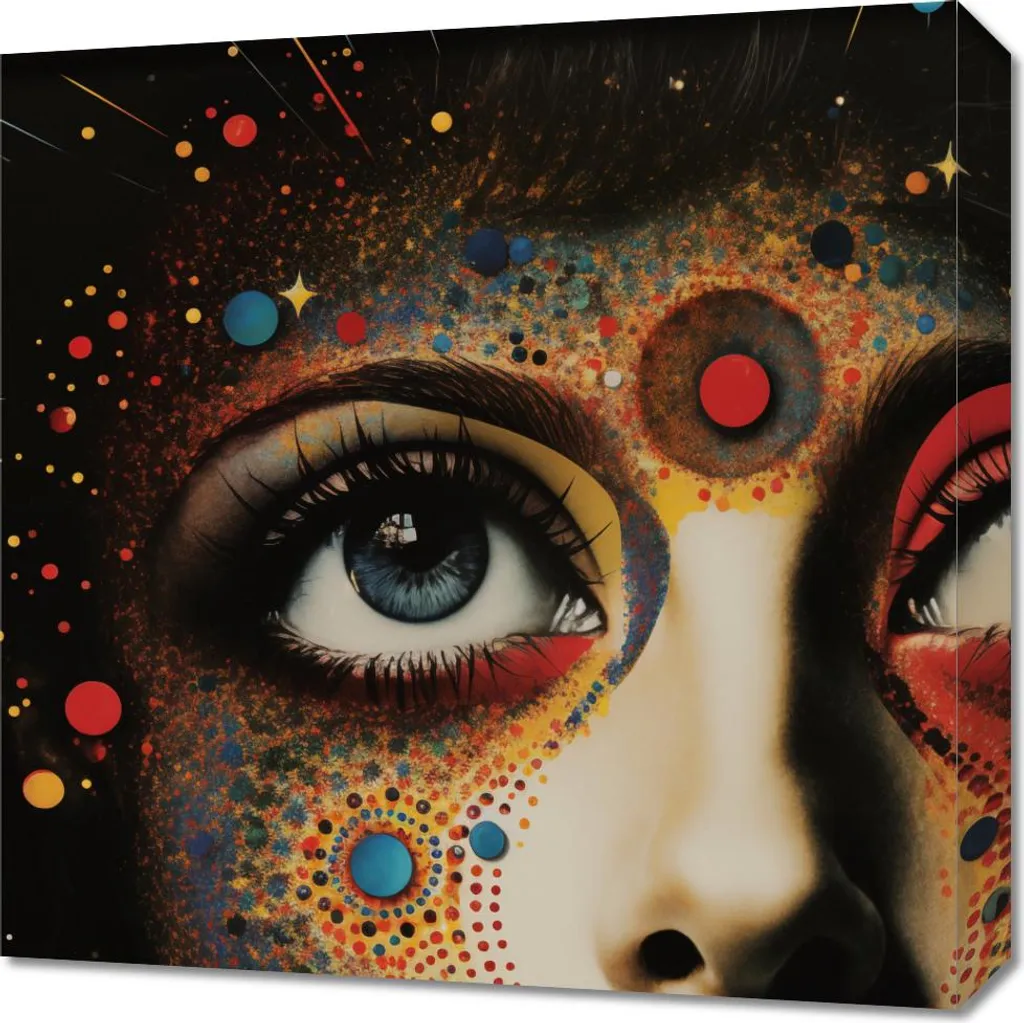 Quadro Galassia 50x50 Autosufficiente: Bio-Design Intelligente