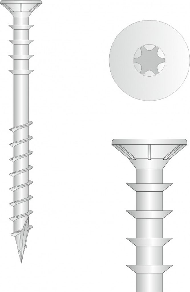 DMX - Distanzschrauben Abstandsschrauben Justierschrauben 6mm TORX - Großpack