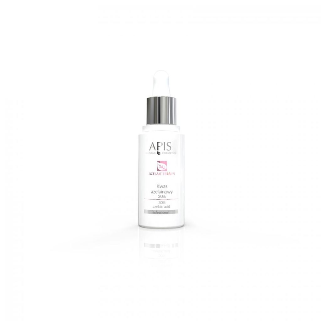 A product shot of a skincare serum bottle.