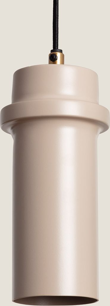 Pendelleuchte Metall Bobey I Beige