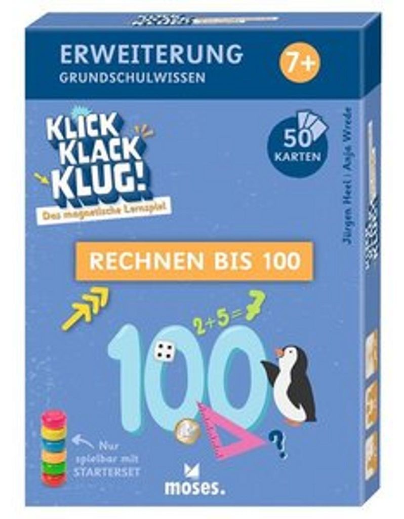 Sada karet „Klick Klack Klug“ – počítání do 100, od 7 let Obrázek produktu 