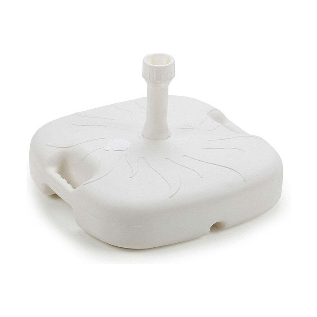 Pied Parasol 18l Blanc Stabilité Et Design Compact Pour Image du produit 