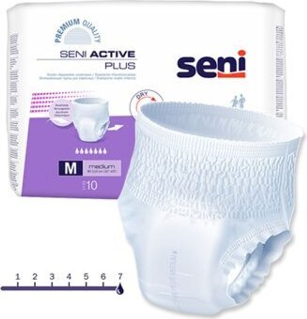 Einweginkontinenzslips Seni Active Plus large (1 Karton: Produktbild 