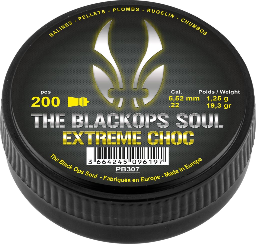Śrut Black Ops Extreme Choc 5,52 mm 200 szt.