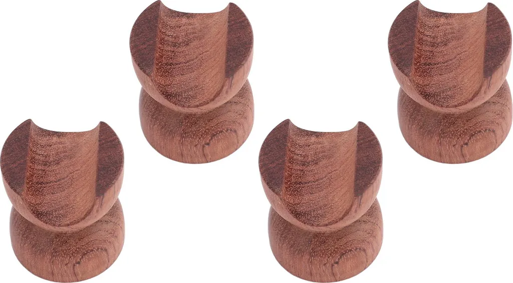 Support isolant bois pour câble HiFi avec protection anti-vibration