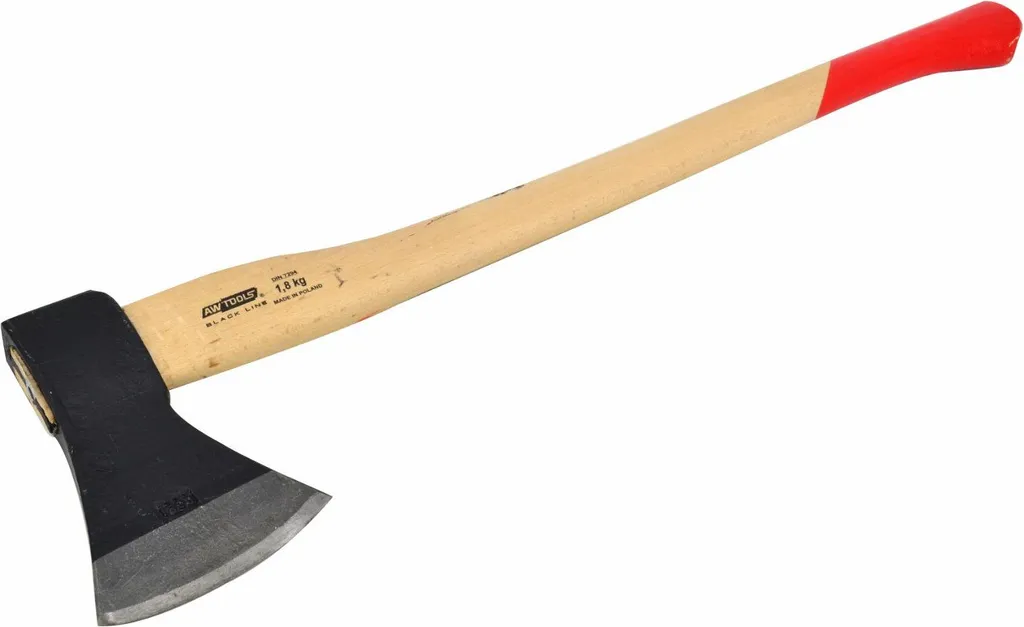 Hache de Menuiserie pour Charpente 1,8kg avec Manche en Bois Stable